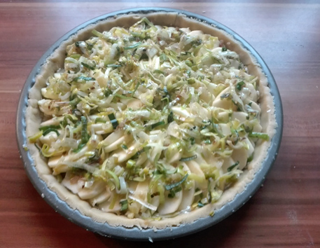 Lauch-Apfel-Quiche (Foto: Martina Fuchs) Lauch-Apfel-Quiche (Foto: Martina Fuchs)